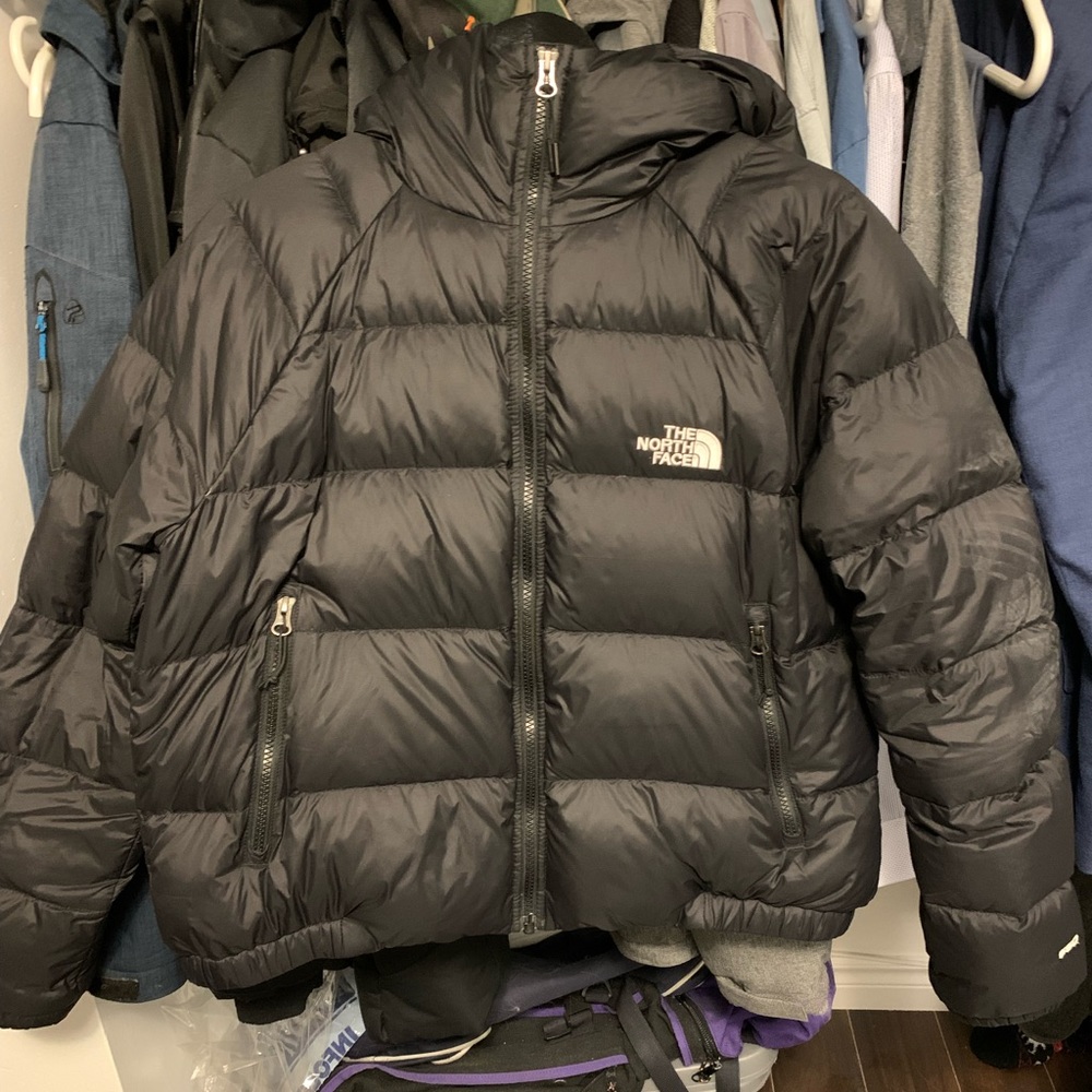 The North face 550 puffer jacket.
